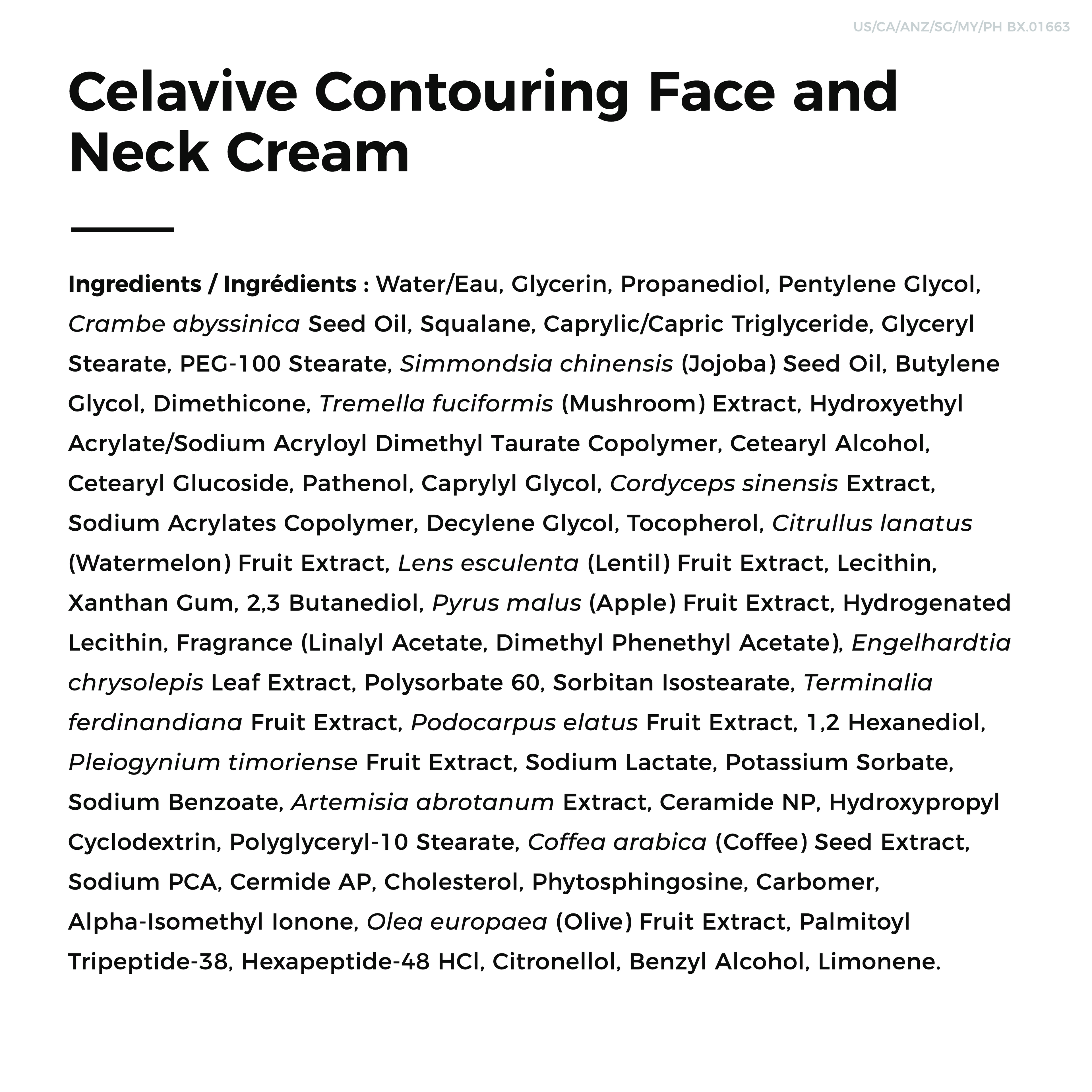 Contouring Face & Neck Crème