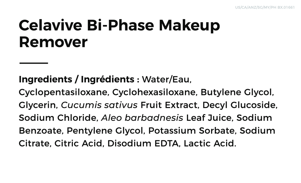 Bi-Phase Makeup Remover